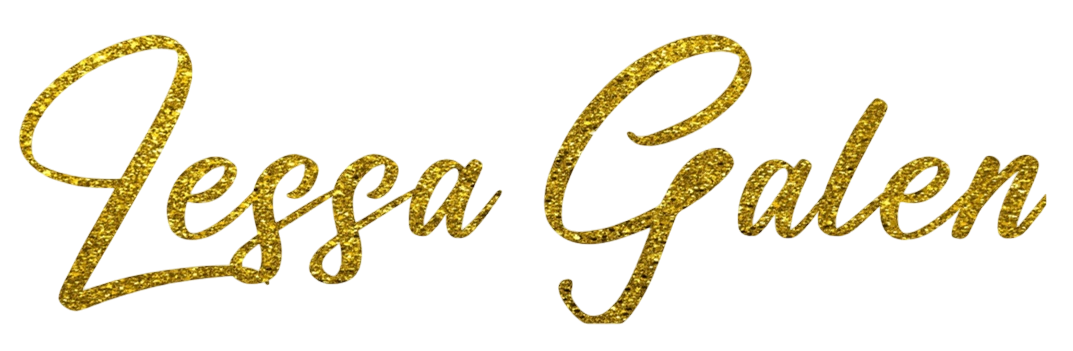 Lessa Galen - Logo dorado